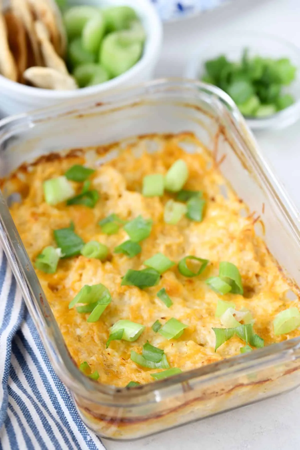 This spicy, creamy buffalo chicken dip packs serious flavor and a big protein boost, all thanks to canned chicken. It’s quick to make, budget-friendly, and works just as well for a hearty snack as it does for an easy lunch. Perfect when you want something filling, scoopable, and full of bold buffalo flavor.