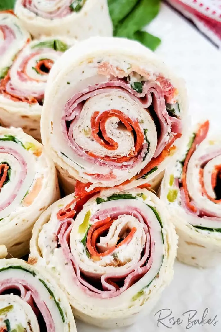 These easy Italian pinwheels are colorful, flexible, and quick to throw together. You can mix and match the fillings based on what you have on hand, which makes them perfect for parties, game day, after-school snacks, or a light lunch. Simple to make, easy to serve, and always a hit as a handheld appetizer.