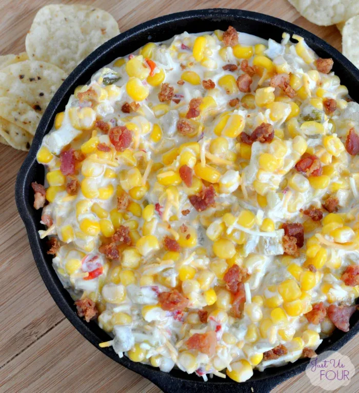This cheesy bacon corn dip is one of those go-to appetizers that works for just about any occasion. From tailgating to holiday parties, it’s simple to make and incredibly flexible — you can serve it hot, cold, or even at room temperature. Make it ahead, set it out, and relax knowing it’s the kind of dip both cooks and guests love.