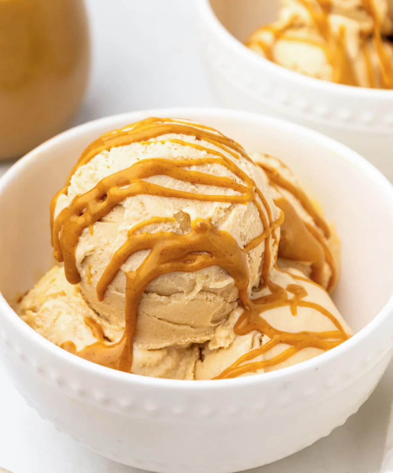 This peanut butter cottage cheese ice cream is creamy, rich, and surprisingly easy to make. With just three simple ingredients and no ice cream maker needed, it blends into a smooth frozen dessert that’s high in protein, low in sugar, and perfect for keeping in the freezer for an easy treat.