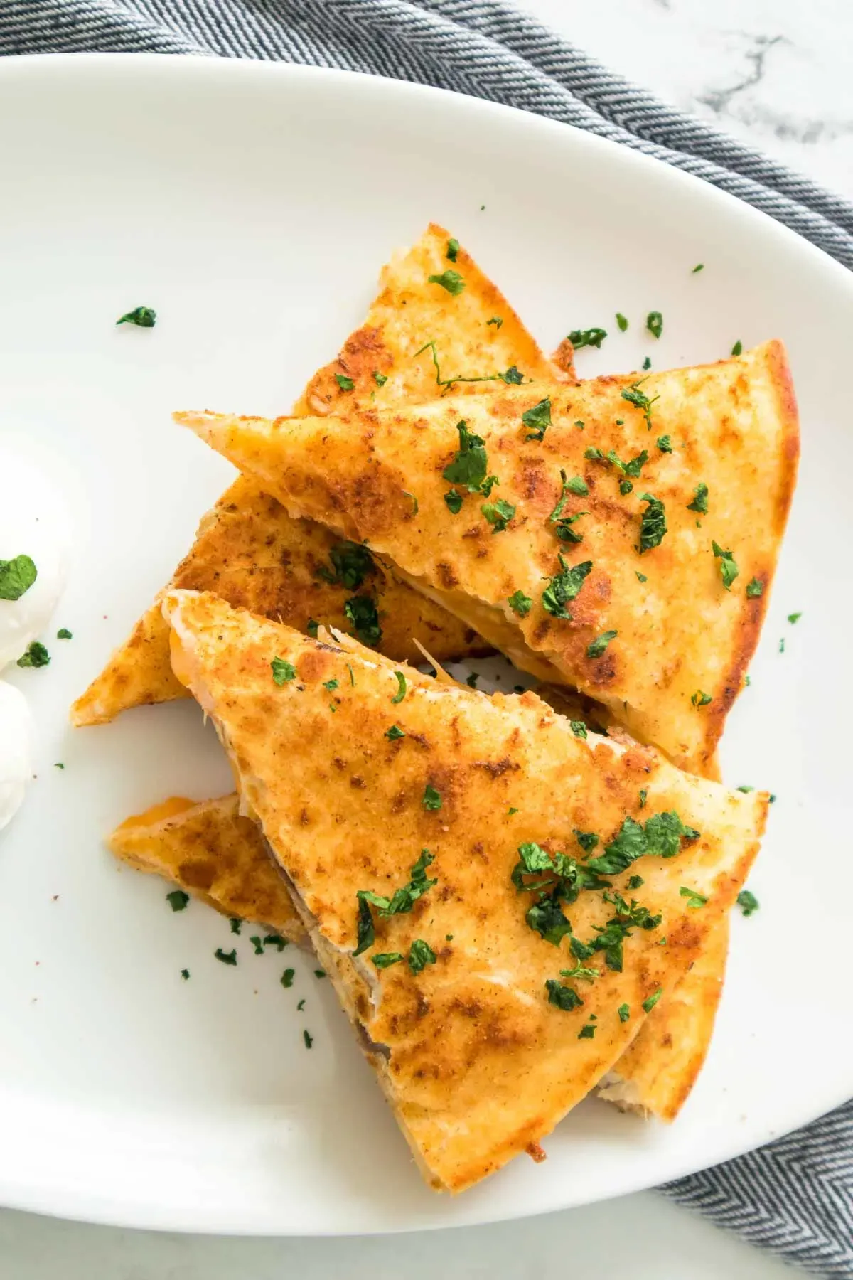 These steak quesadillas get a serious flavor upgrade thanks to Cajun seasoning and a little butter, creating a bold, slightly spicy filling that’s hard to beat. They’re cooked on a griddle so you can make several at once, making them perfect for feeding a crowd or getting dinner on the table fast without juggling multiple pans.