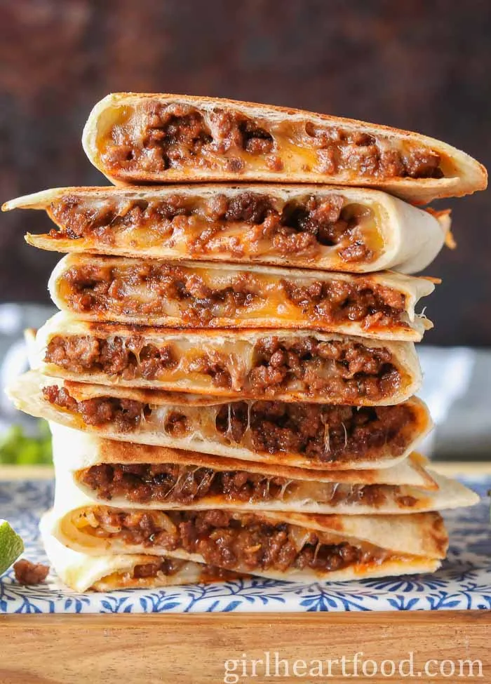 These ground beef quesadillas are all about comfort, with well-seasoned beef, loads of melty cheese, and a perfectly crispy, golden tortilla. Simple, satisfying, and hard to resist, they’re the kind of easy dinner that quickly earns a permanent spot in the weeknight rotation.