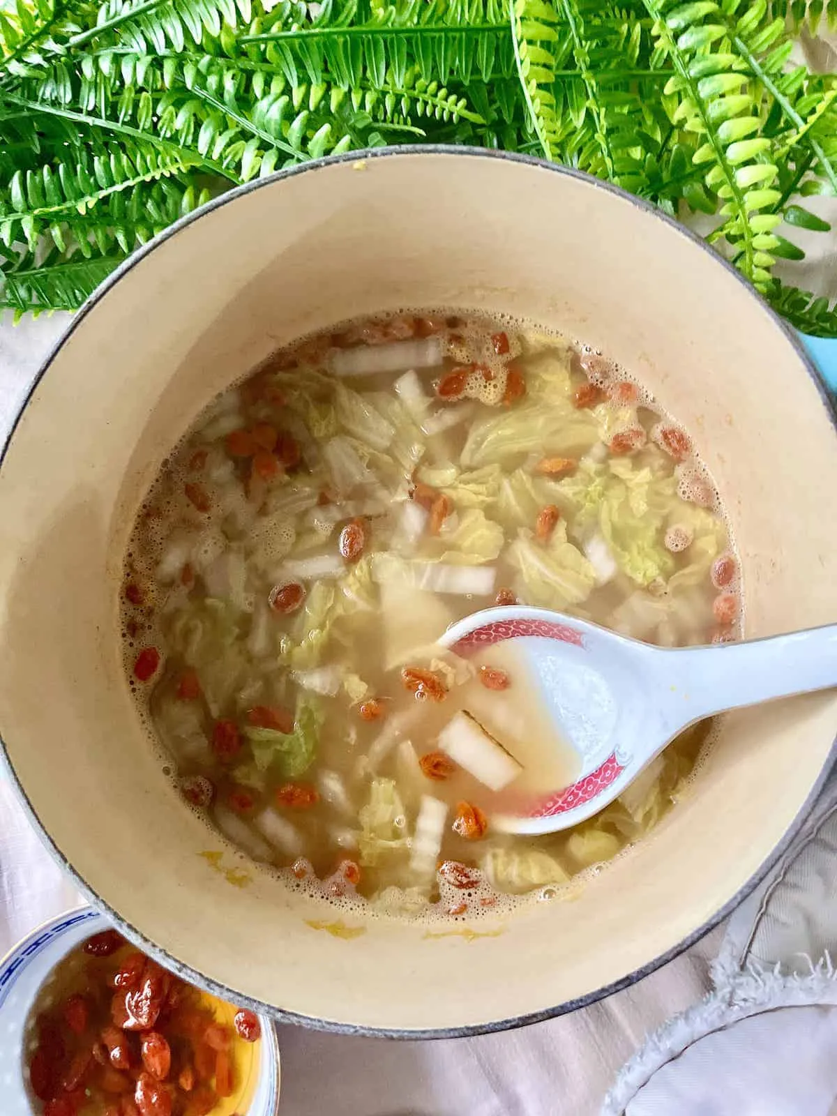 This quick Chinese cabbage soup is a simple, nourishing option when you want something homemade without a long simmer time. It’s ready in about 20 minutes and uses easy-to-find ingredients, with simple swaps if you don’t have specialty items on hand. Light enough for a summer dinner but easy to make heartier for colder months, it’s a flexible, everyday soup you can enjoy year-round.