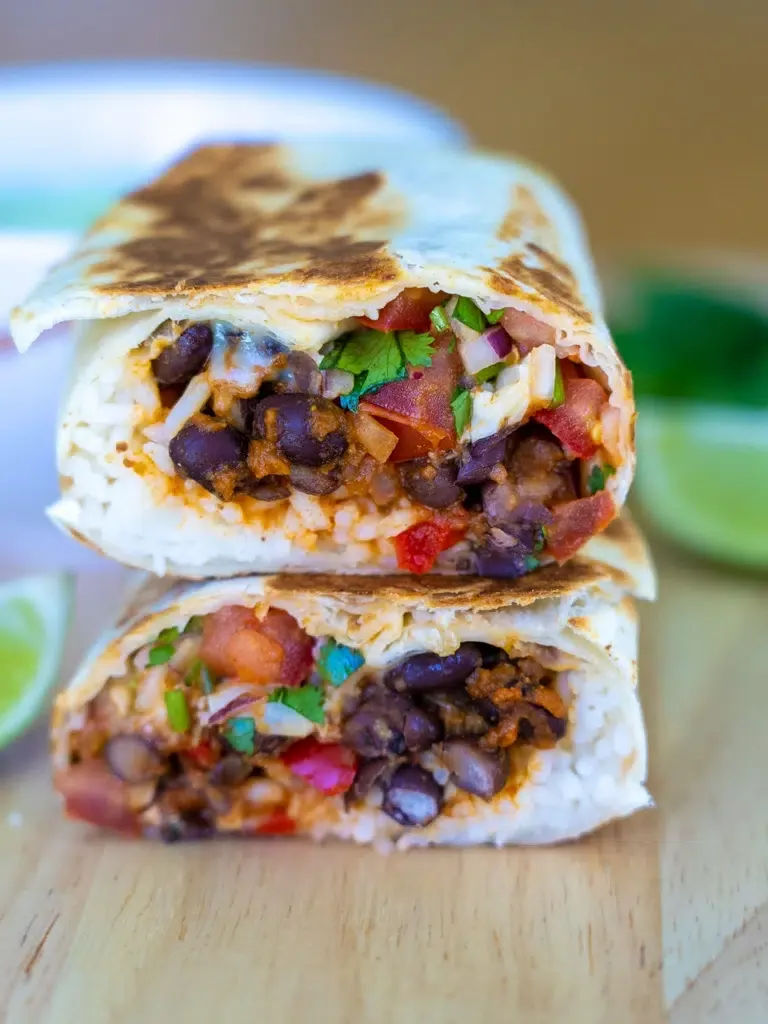 These black bean burritos are a flavorful vegetarian option that even meat-lovers will enjoy. Made with pantry staples and easy-to-swap veggies like bell peppers, they’re economical, flexible, and perfect for using what you already have on hand. Wrapped in soft flour tortillas, they make a satisfying, no-fuss dinner that’s easy to adapt based on what’s in the fridge.