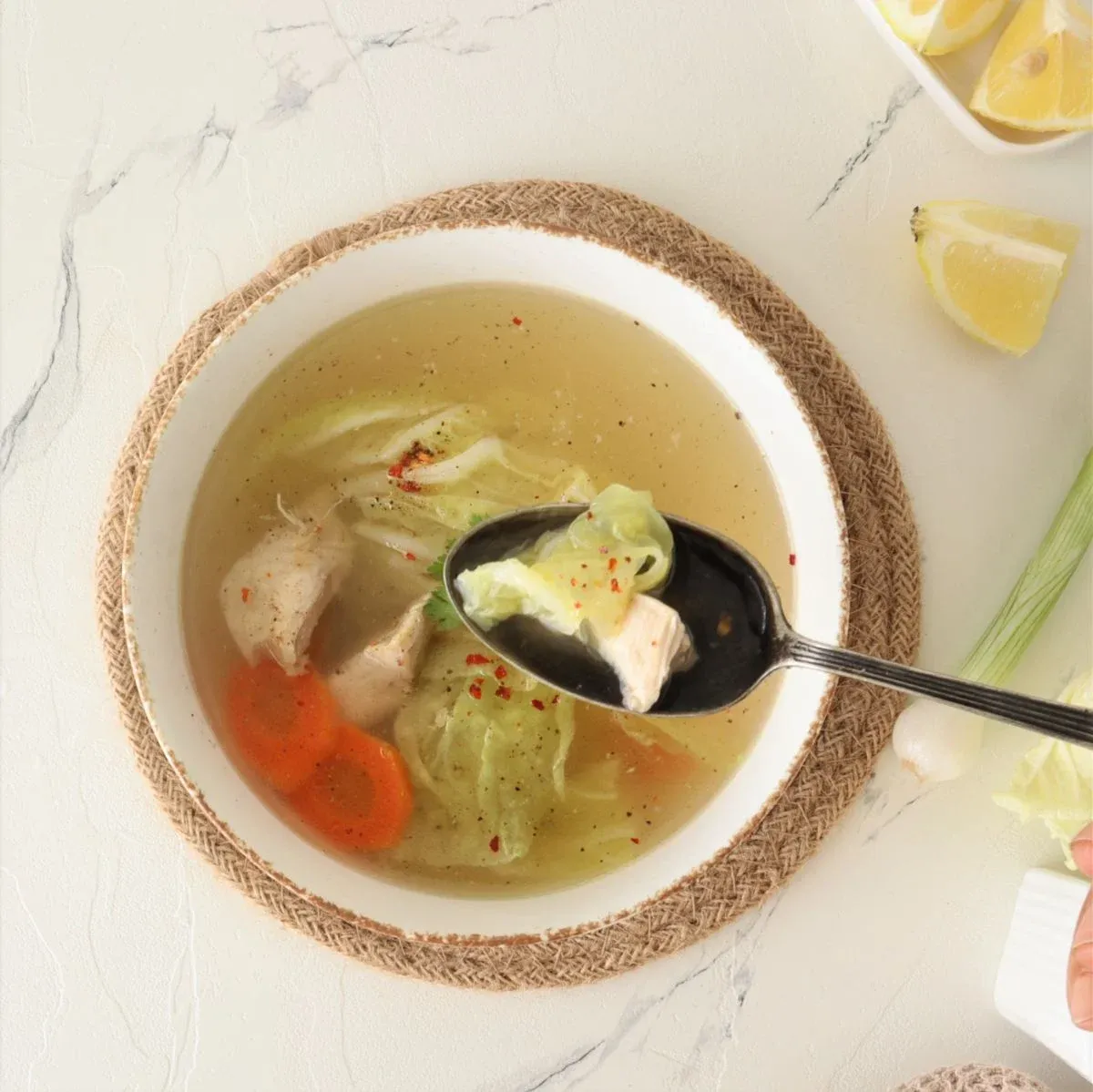 This easy Napa cabbage soup is light but full of rich, savory flavor thanks to tender chicken and an umami-packed broth. Made with Chinese cabbage as the star, it’s the kind of comforting soup that comes together easily on a cold winter night. Perfect as a simple dinner or a nourishing side, it’s cozy, flavorful, and quietly satisfying.