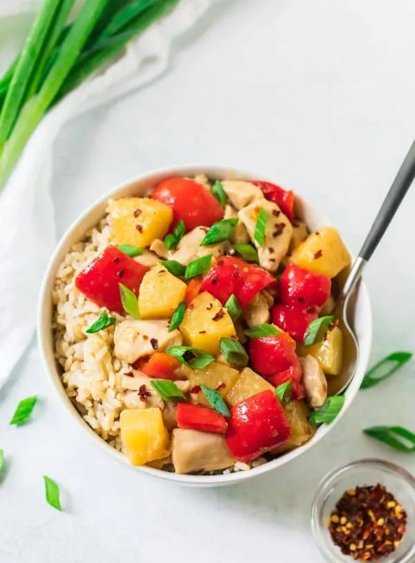 This slow cooker pineapple chicken is one of those low-effort dinners that comes through when you’re short on time and inspiration. The sweet-and-savory pineapple sauce cooks down with tender chicken right in the crock pot, giving you a flavorful, hands-off meal that feels comforting without any last-minute scrambling. A reliable option for busy days when dinner needs to sort itself out.