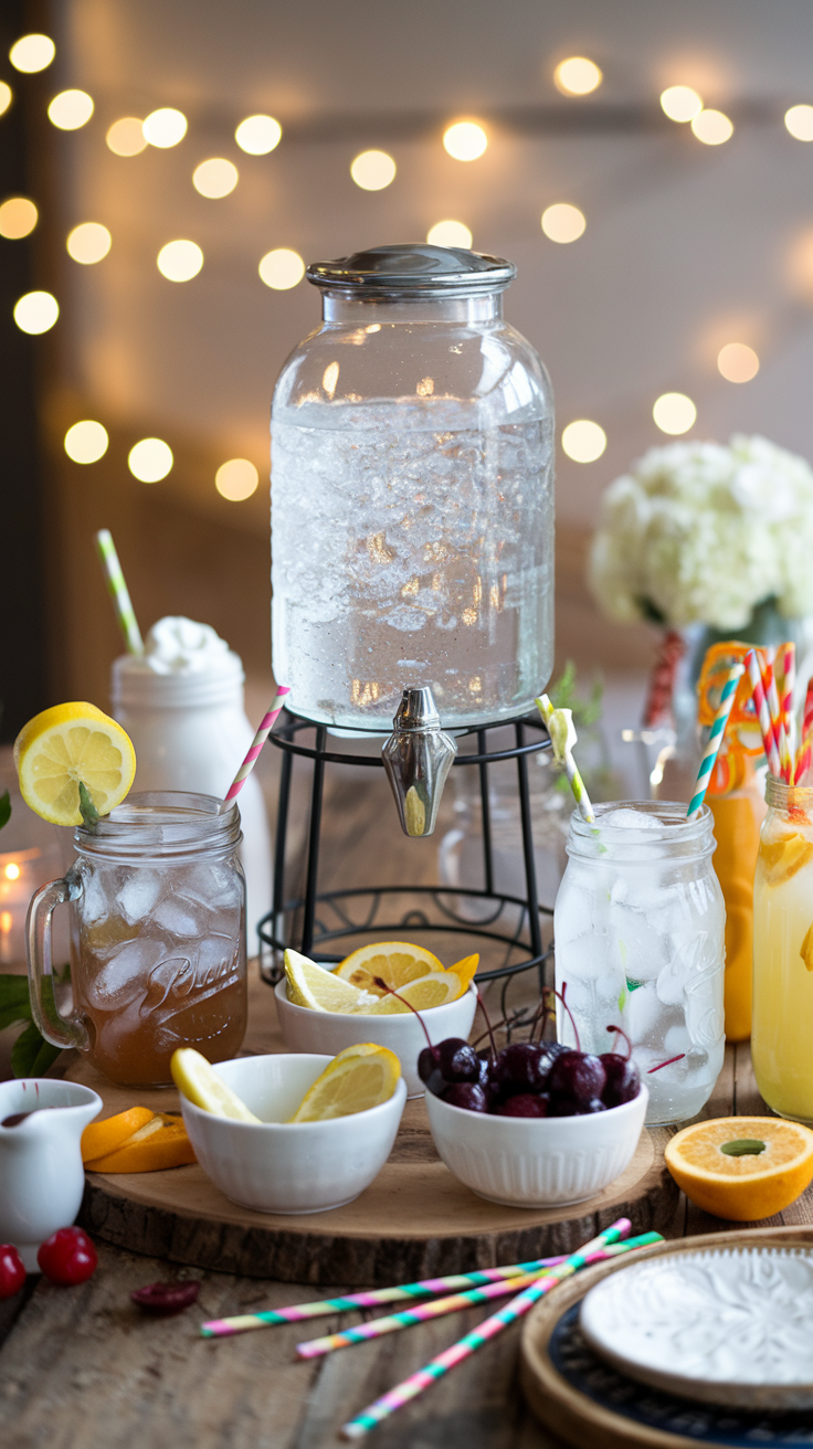 DIY Italian Soda Bar