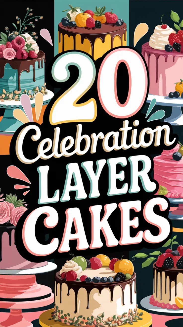 From rich chocolate to fruity flavors, these stunning layer cakes are perfect for birthdays, holidays, and special occasions. Get ready to bake and impress! 🍰🎉 #LayerCakes #BakingInspo #CakeLovers #SweetTreats #DessertGoals