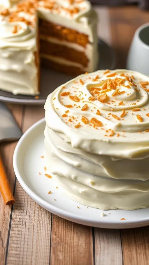 Carrot cake is one of those desserts that’s always a crowd-pleaser—moist, perfectly spiced, and topped with rich, tangy cream cheese frosting. This recipe gives you soft, flavorful layers packed with fresh carrots, warm spices, and crunchy nuts, all wrapped in a velvety-smooth frosting. Whether you're making it for Easter, birthdays, or just because you love a good slice of cake, this is the one to try!