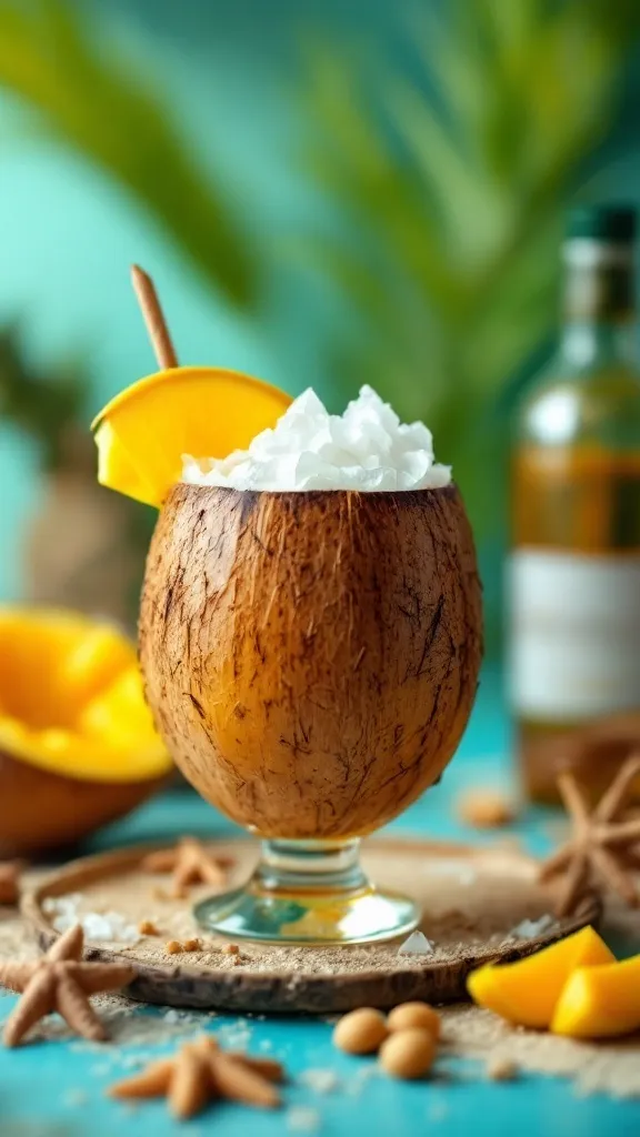 Looking for a cocktail that tastes like a tropical vacation in a glass? The Mango & Coconut Vodka Dream is creamy, fruity, and just the right amount of indulgent. With sweet mango, smooth coconut, and a splash of vodka, this drink is perfect for sipping while daydreaming about sandy beaches and ocean breezes.