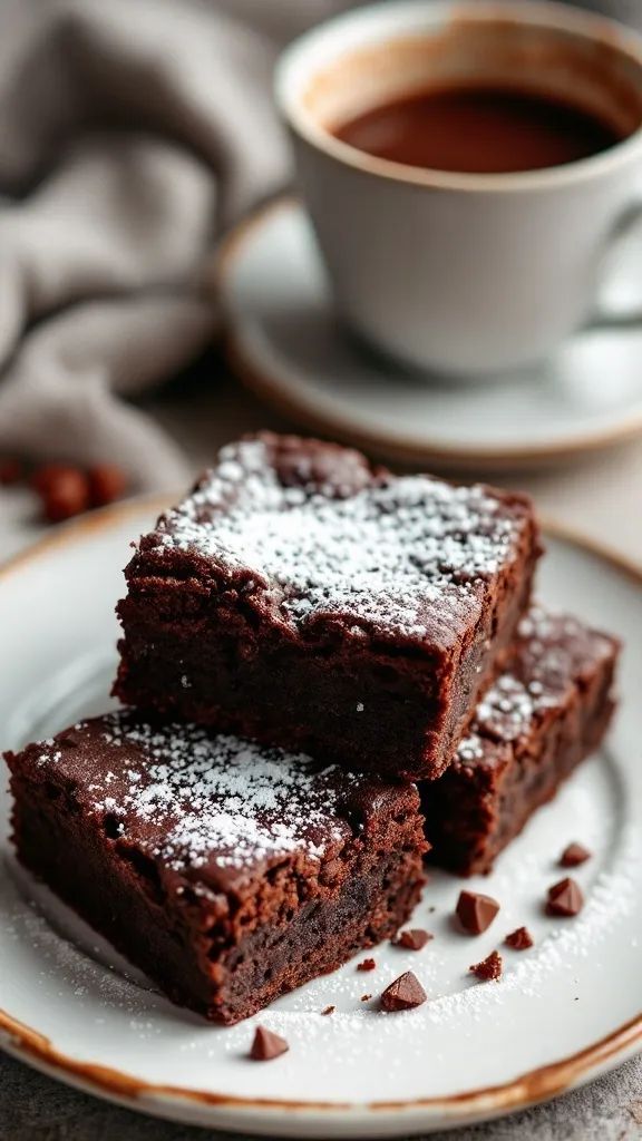 Mexican Hot Chocolate Brownies