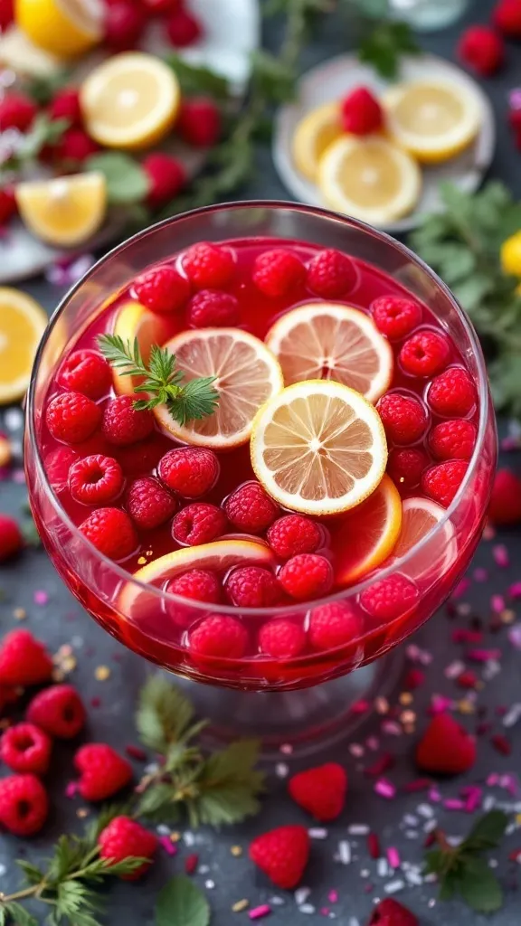 Hosting a party and want to spend less time mixing individual drinks? Let’s batch up a big pitcher of Raspberry Lemon Vodka Punch so you can focus on having fun with your friends. This punch brings together tart lemon, sweet raspberries, and smooth vodka for a refreshingly vibrant cocktail. And if some guests prefer a liquor-free option, I've got a mocktail version too.